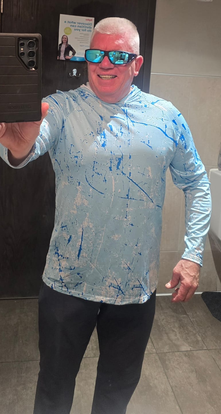 Customer photo review of OverShade™ Polarized Fit-Over Sunglasses