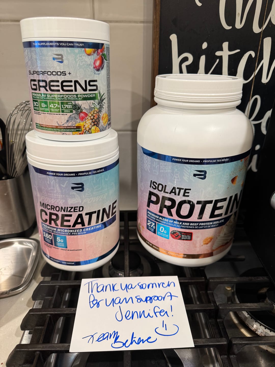Customer photo review of Superfoods + Greens