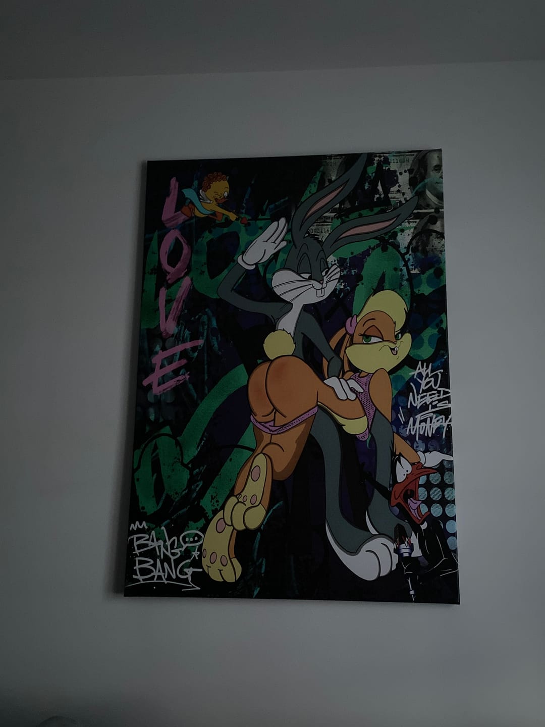Customer photo review of Bunny Love | Obraz