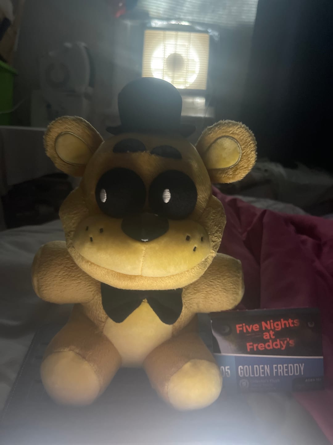 Customer photo review of Five Nights at Freddy's - Golden Freddy Plush