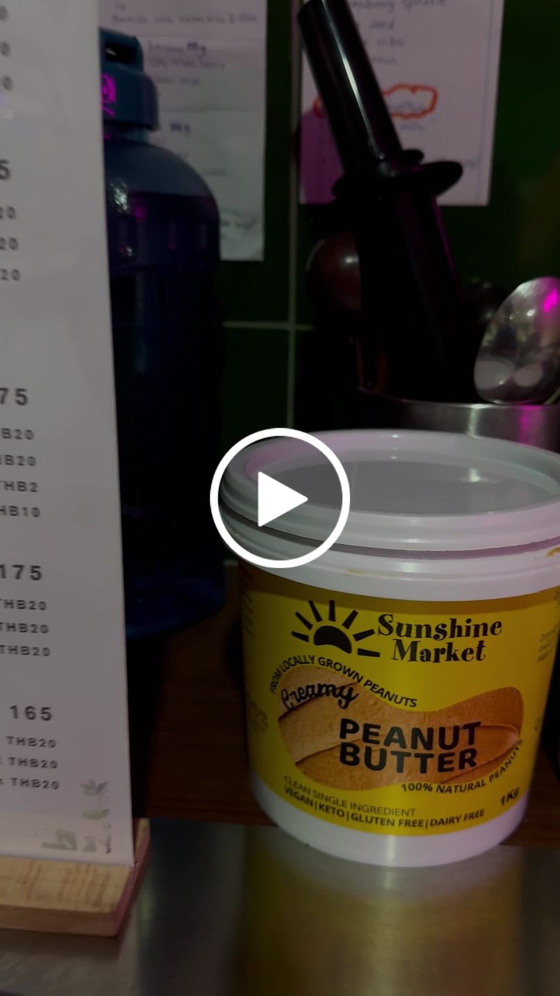 Customer video review of Sunshine Market Peanut Butter - Creamy (1kg)