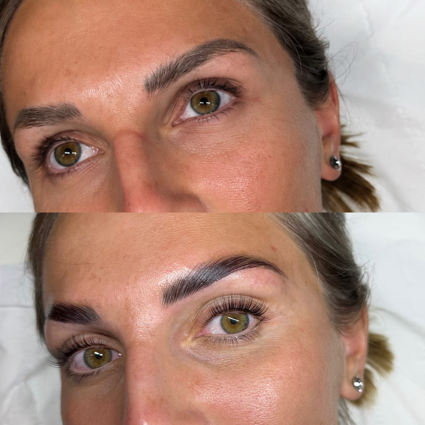 Customer photo review of Pure Care Lash & Brow Lift Pack