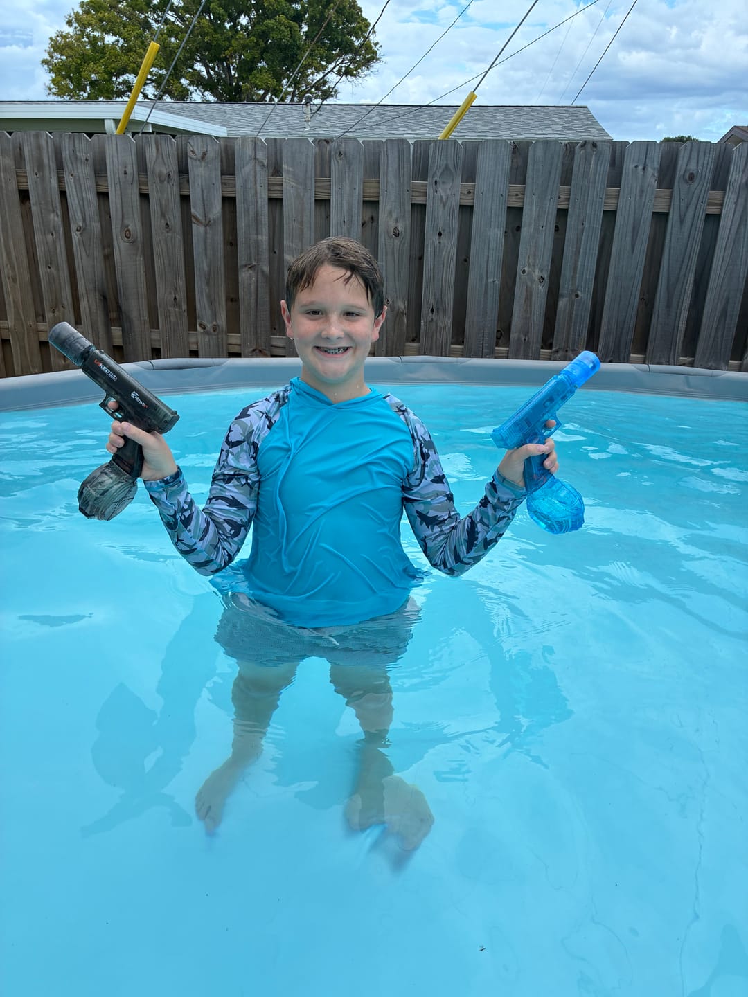 Customer photo review of H2Ops Water Gun