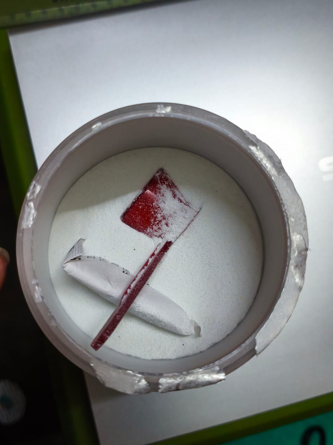 Customer photo review of Dynamite Pre-Workout (210g, 15 Servings) | Berry Burst