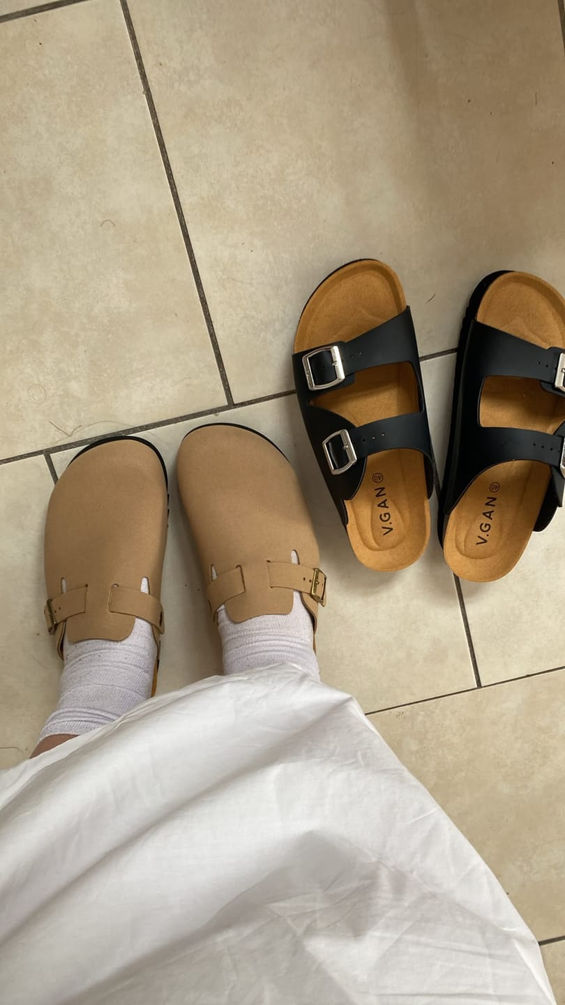 Customer photo review of Taro Comfort Soft Footbed Shoes