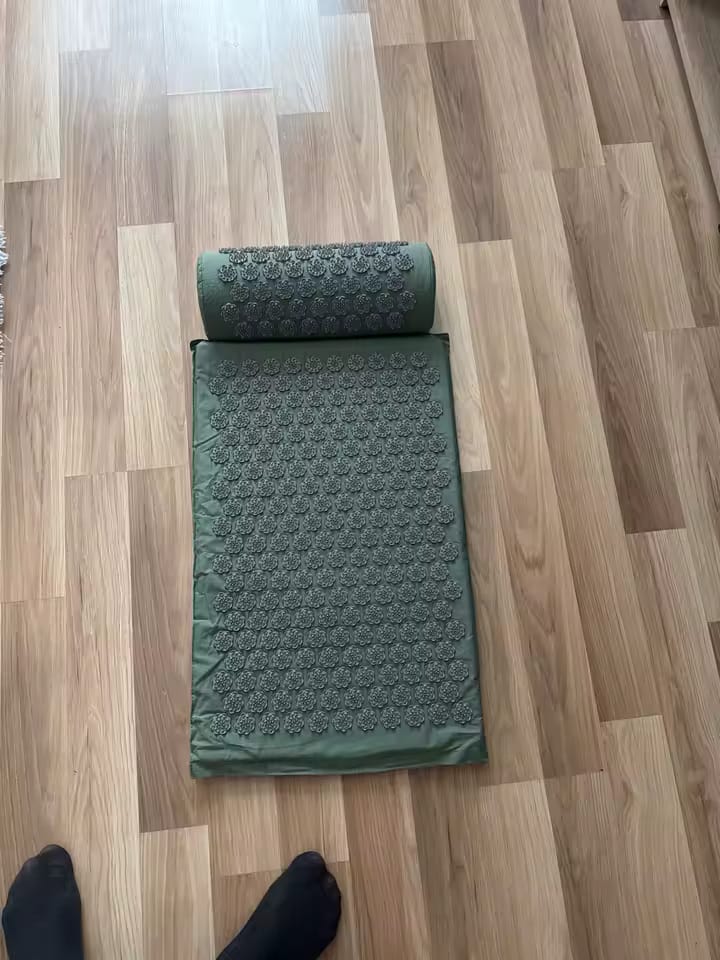 Customer photo review of Ancrage™ — Tapis et coussin d’acupression