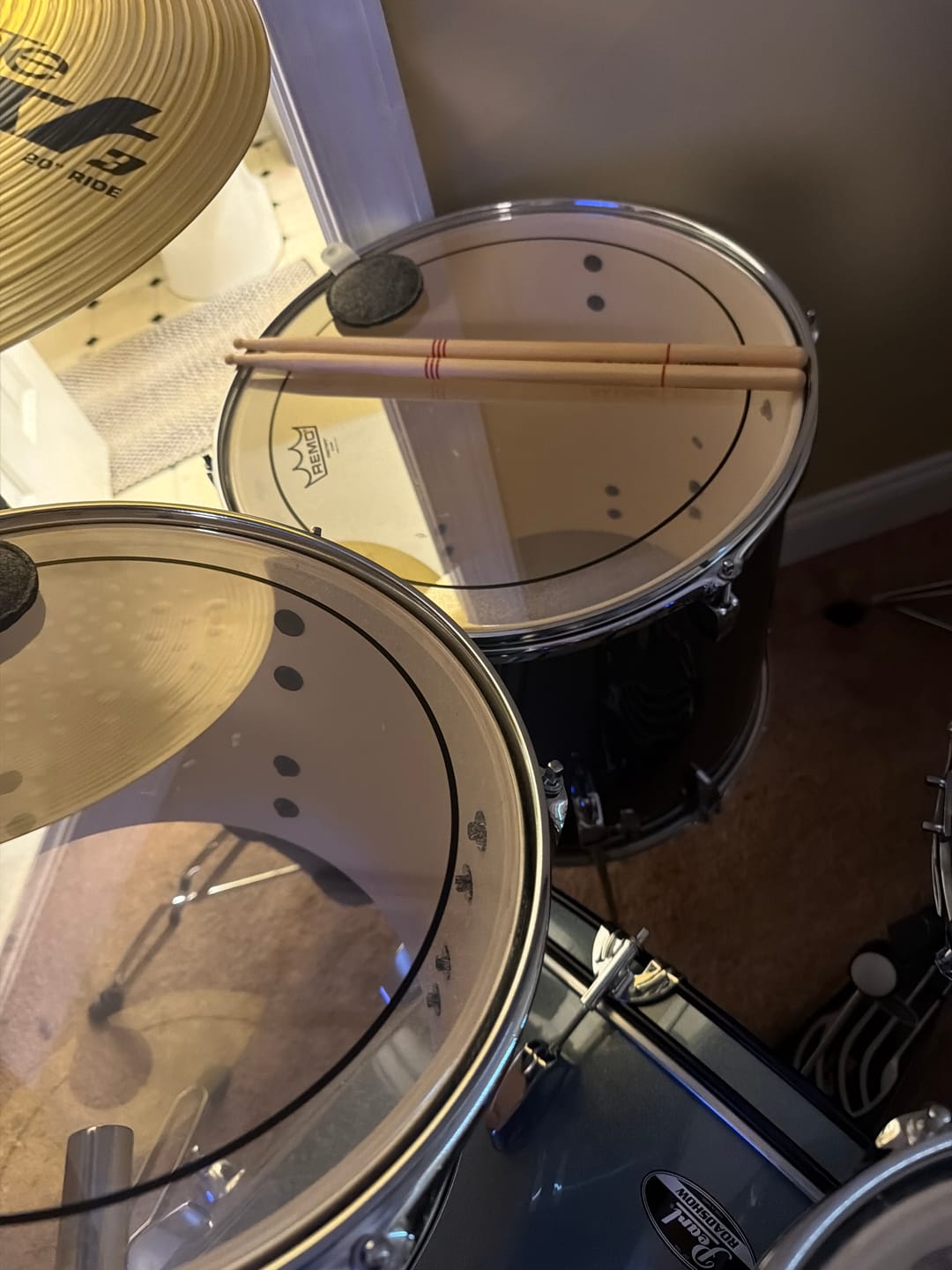 Customer photo review of American Hickory 5A LONG ROUND TIPS