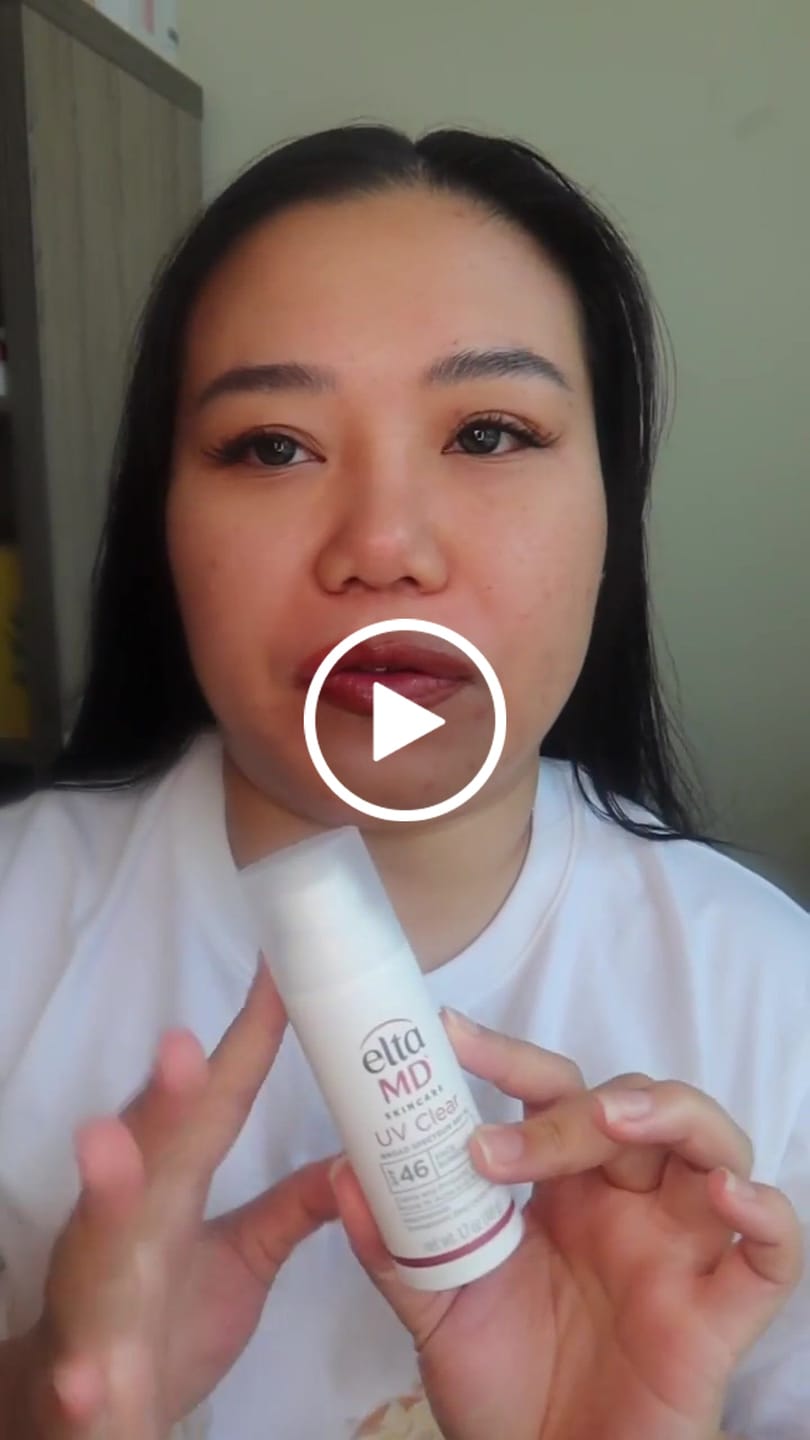 Customer video review of EltaMD UV Clear Broad-Spectrum SPF 46