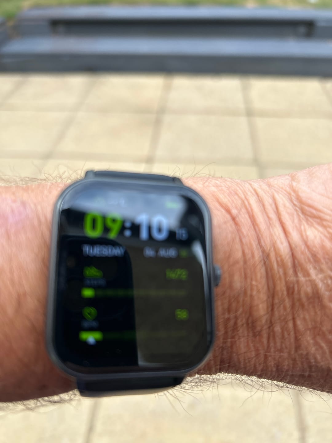Customer photo review of Smart Watch | 1.8" HD | Fitness Tracker