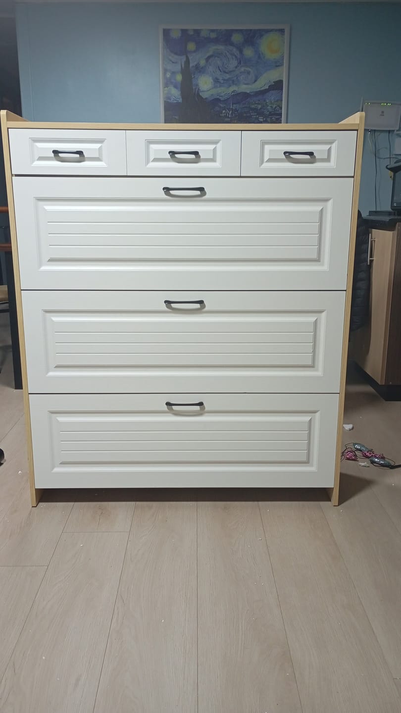 Customer photo review of Mueble Zapatero Organizador de Alta Calidad XXL para 25 pares