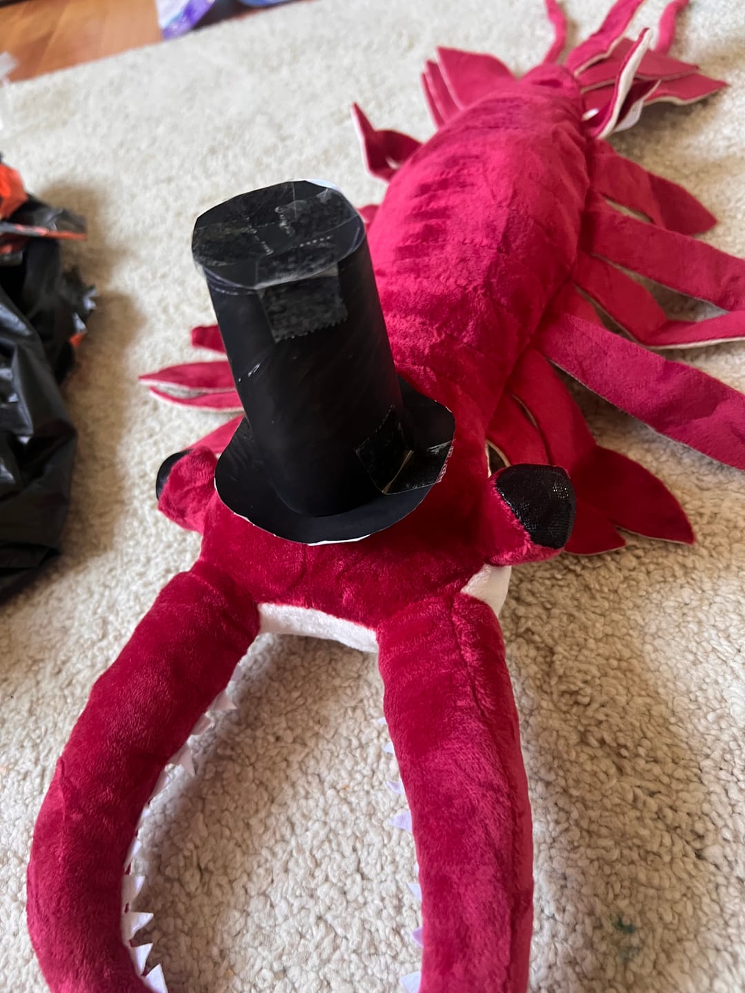 Customer photo review of Anomalocaris Arthropod Soft Stuffed Plush Toy