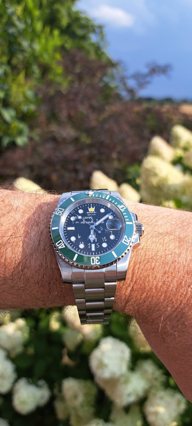 Customer photo review of HYDROCORE CLASSIC WATCH