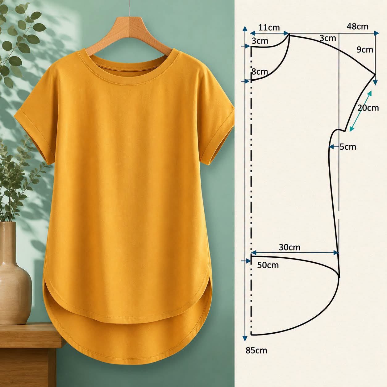 Customer photo review of Plain 100% Cotton Fabric
