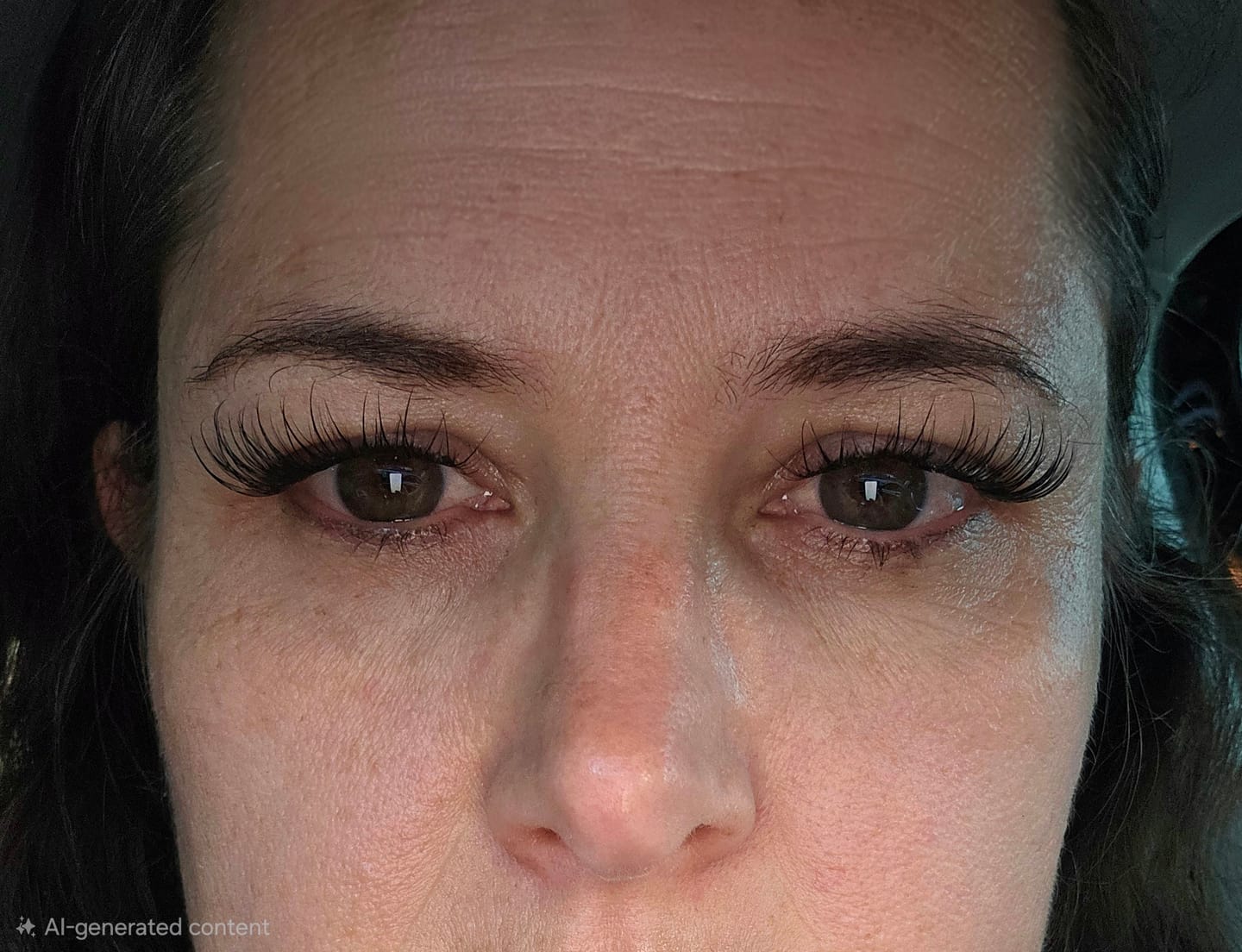 Customer photo review of Secret Lash Kit