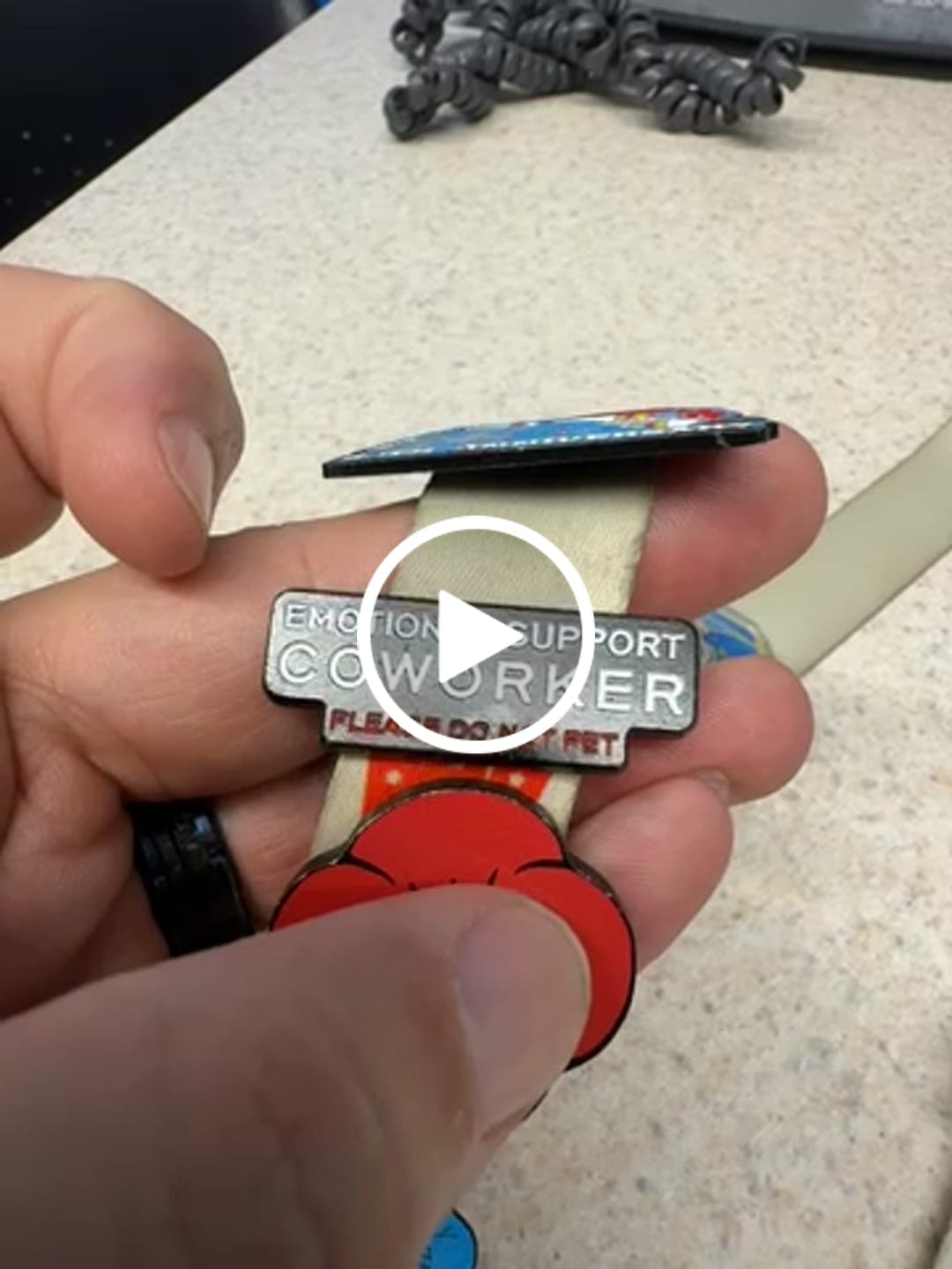 Customer video review of Pinployee Pin