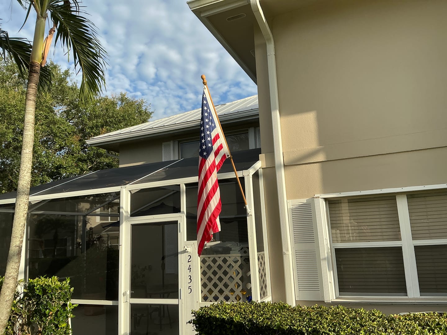 Customer photo review of 6' Flagpole