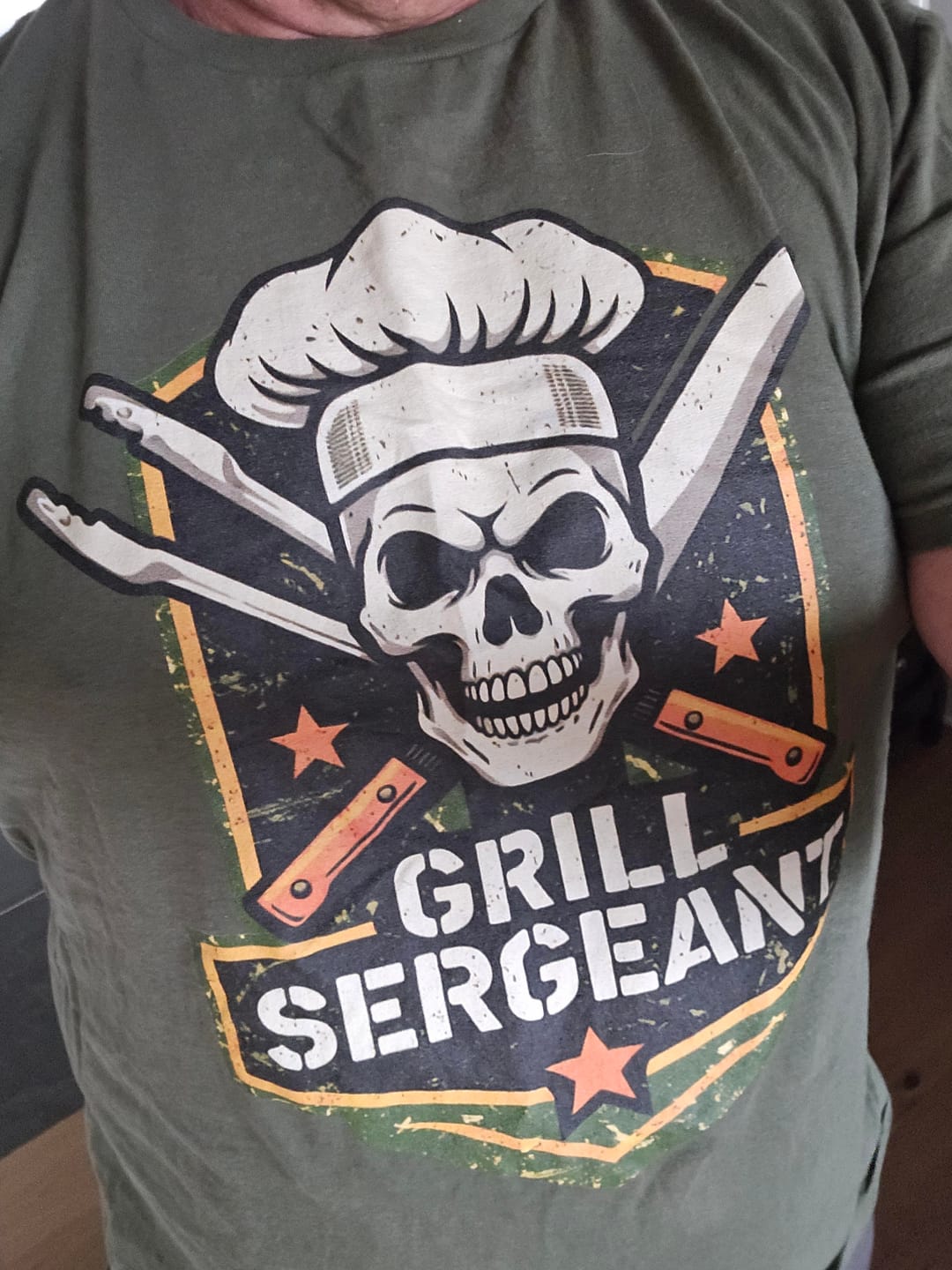 Customer photo review of 100% Vegan Free T-Shirt