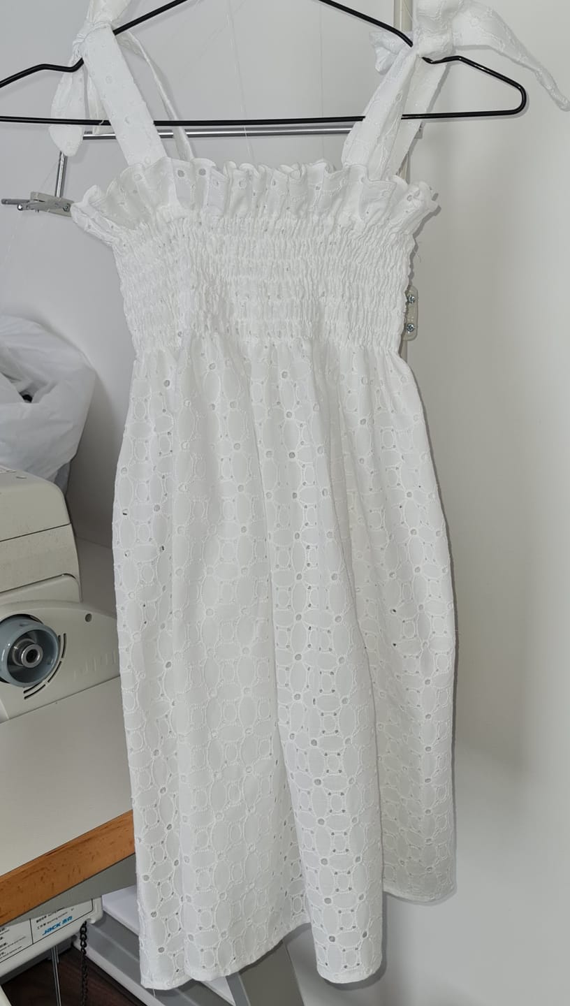 Customer photo review of Plain Muslin Fabric