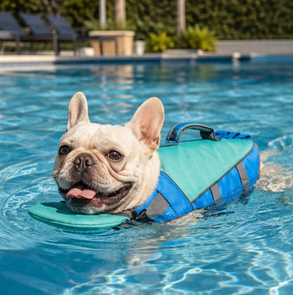 Customer photo review of Dog Life Jacket