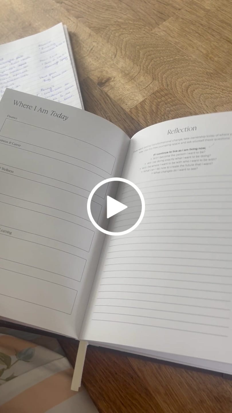Customer video review of The Head Plan Journal