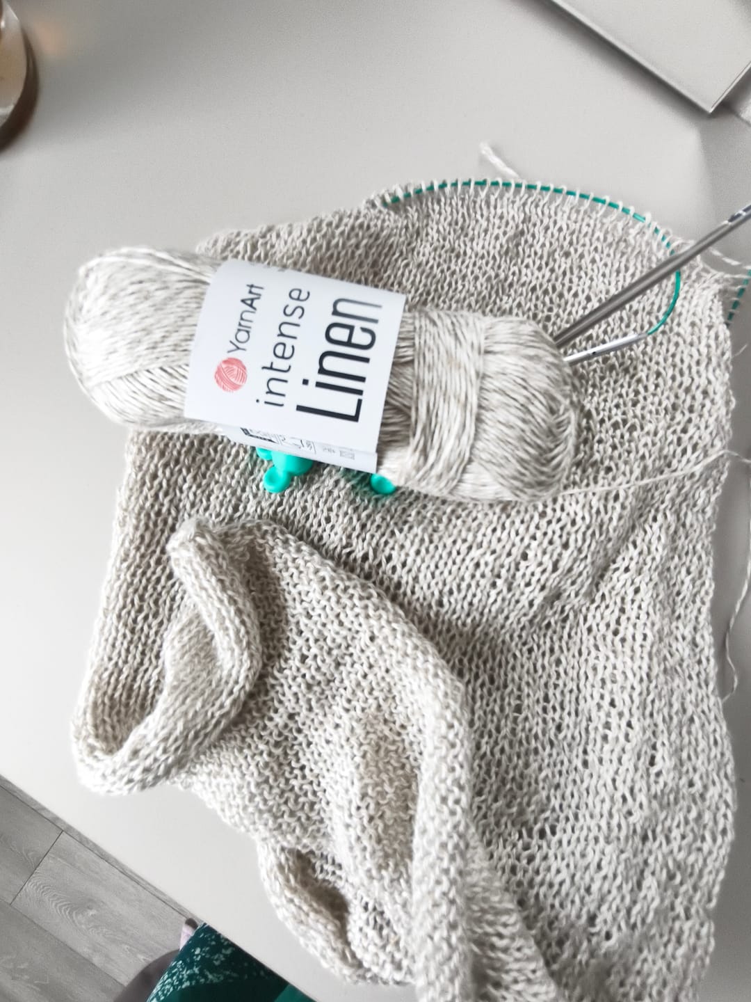 Customer photo review of YarnArt Intense Linen