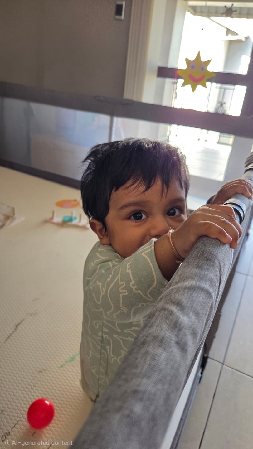Customer photo review of Playpen for Foundation Mat