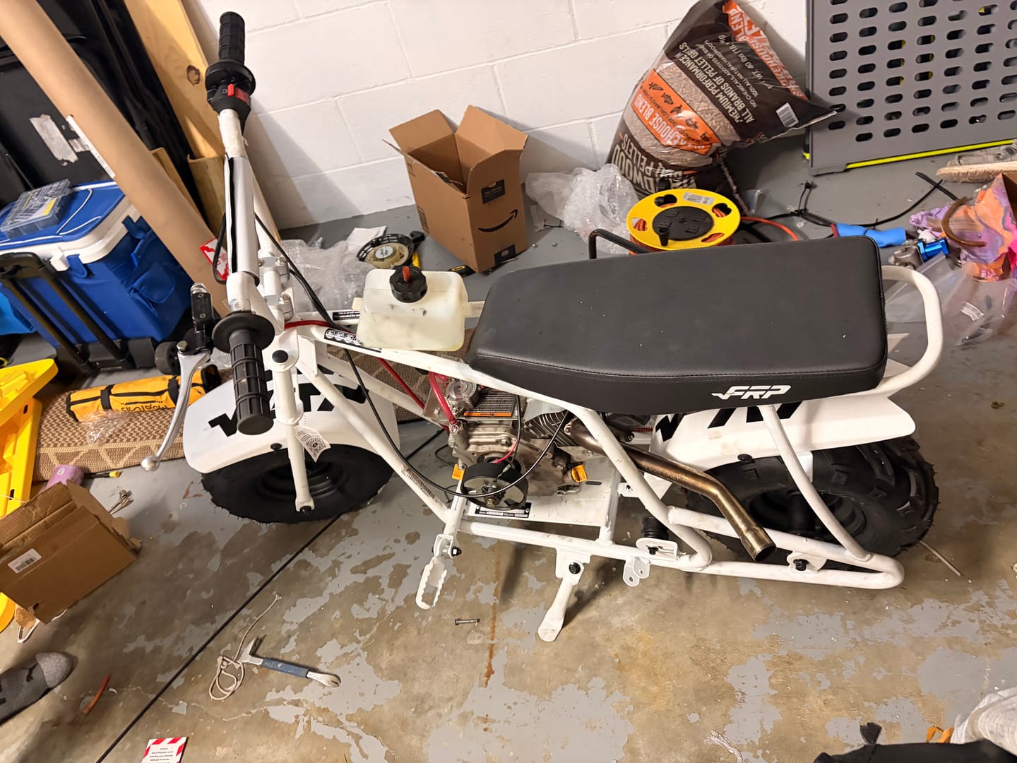 Customer photo review of FRP Moto GMB100 Mini Bike Frame | Predator 212 Compatible | 99cc–212cc Custom Build