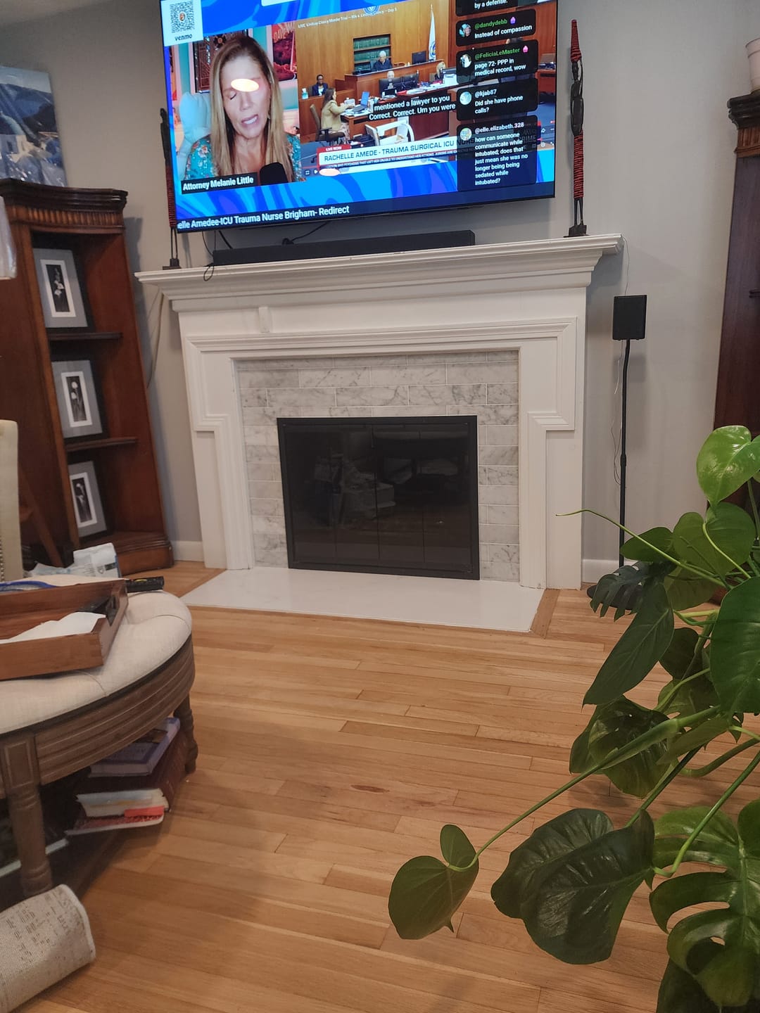 Customer photo review of Cavestone Fireplace Glass Doors | Custom Masonry Fit