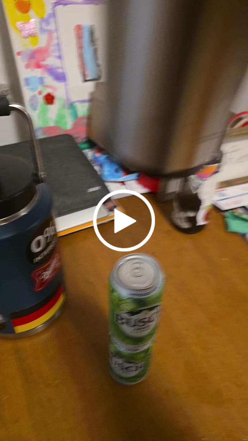 Customer video review of Stainless Steel Double Tactical Reload Can Cooler