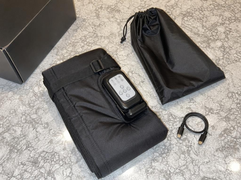 Customer photo review of Holtrow Flow 2 — Cordless Compression Boots
