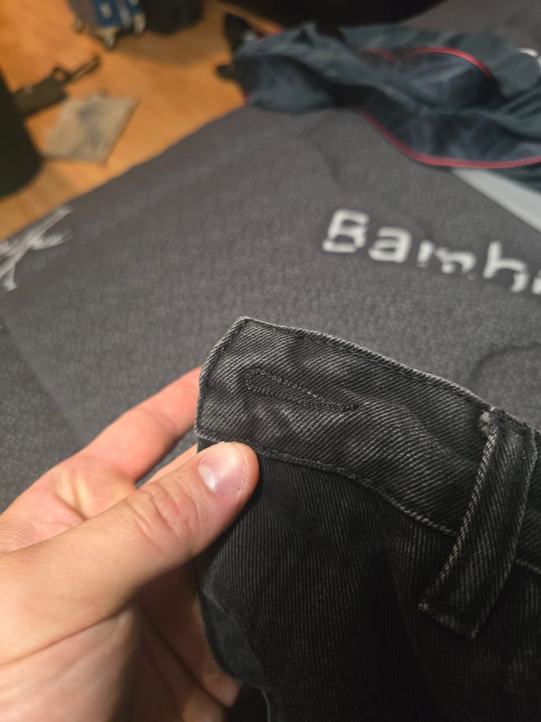 Customer photo review of The Ghost Katana Jeans