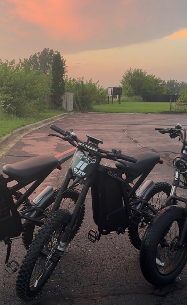 Customer photo review of OUXI GT2000 Electric Dirtbike | All-Terrain Electric Bike