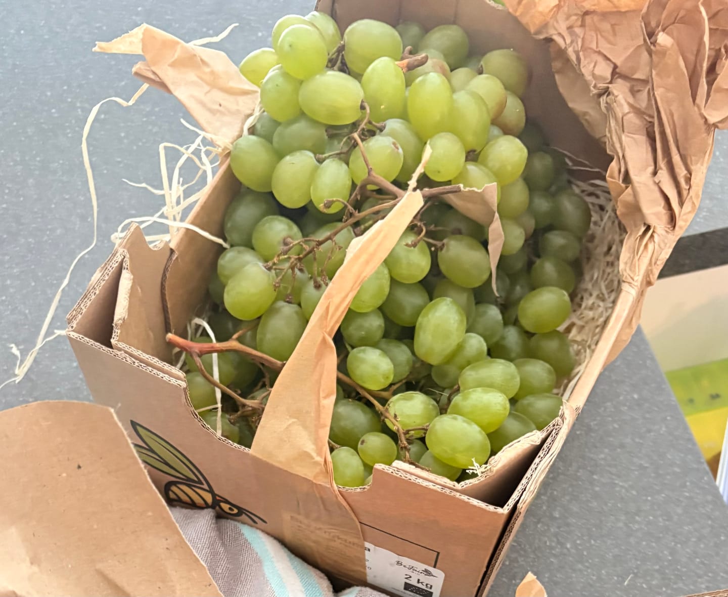 Customer photo review of Bio Traube weiss kernlos aus Sizilien Aktionspreis 500g