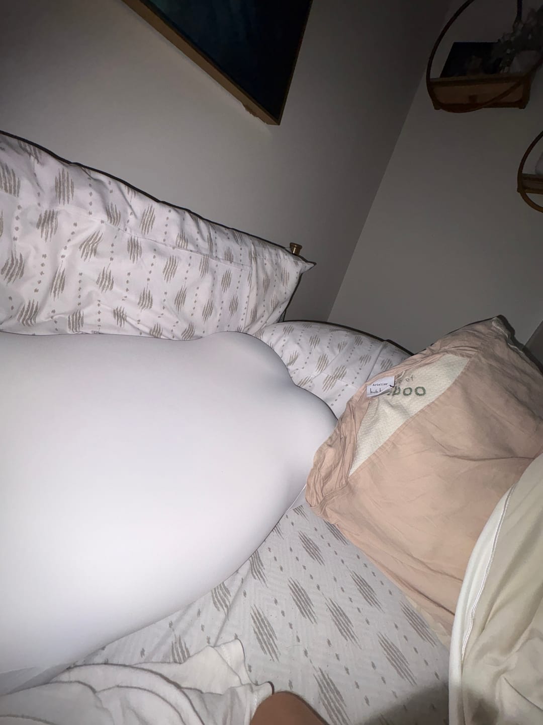 Customer photo review of CloudAlign™ Pillow