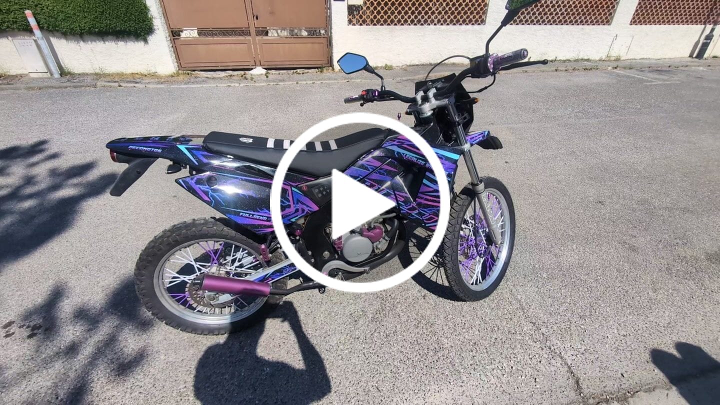 Customer video review of Kit Déco RIEJU SMX / MRX - STELLAR BLUE