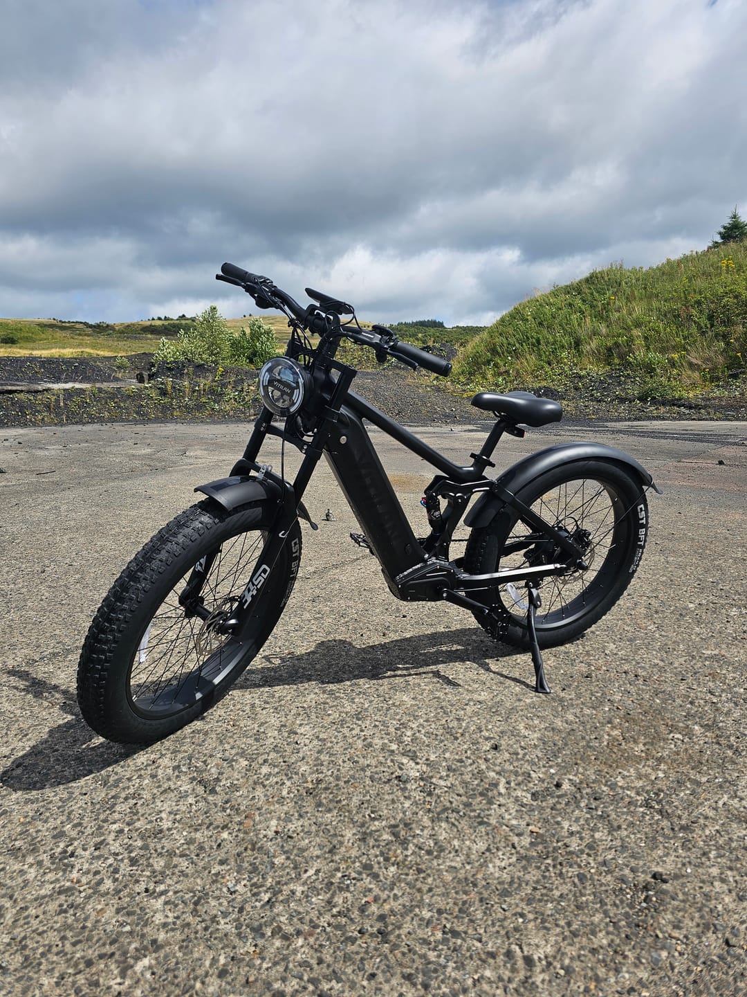 Customer photo review of T7PRO Full Suspension Mountain E-bike