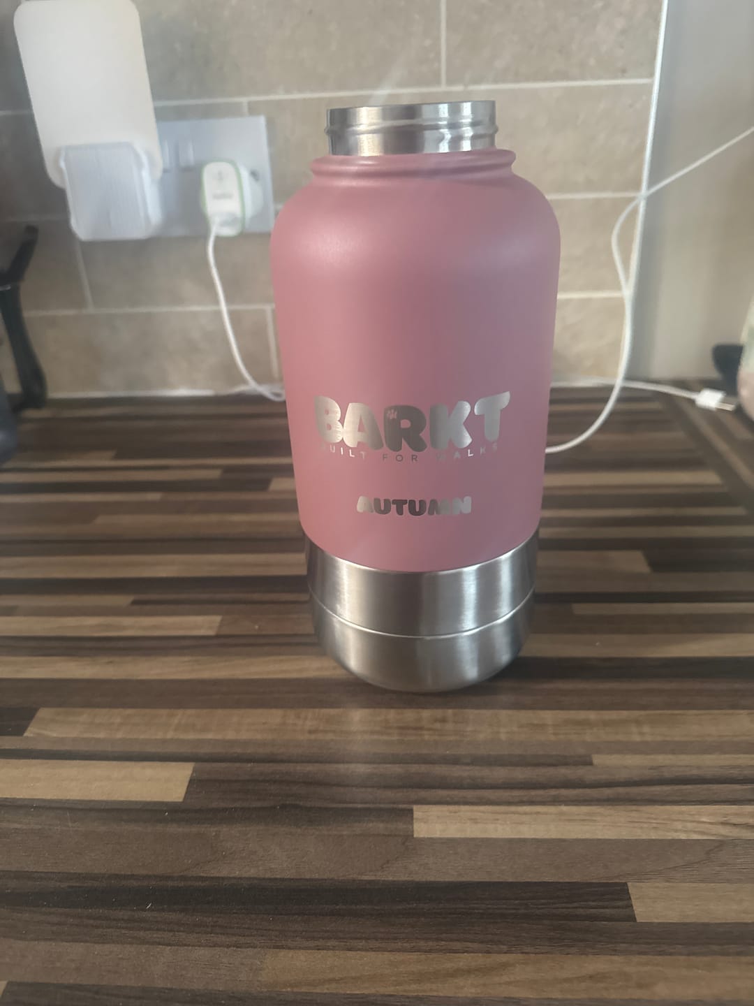 Customer photo review of 3-in-1 – Barkt Bottle & Bag