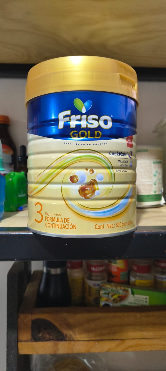 Customer photo review of Friso Gold 3 (1-3 Años) Pack  C/ 1.6 Kg