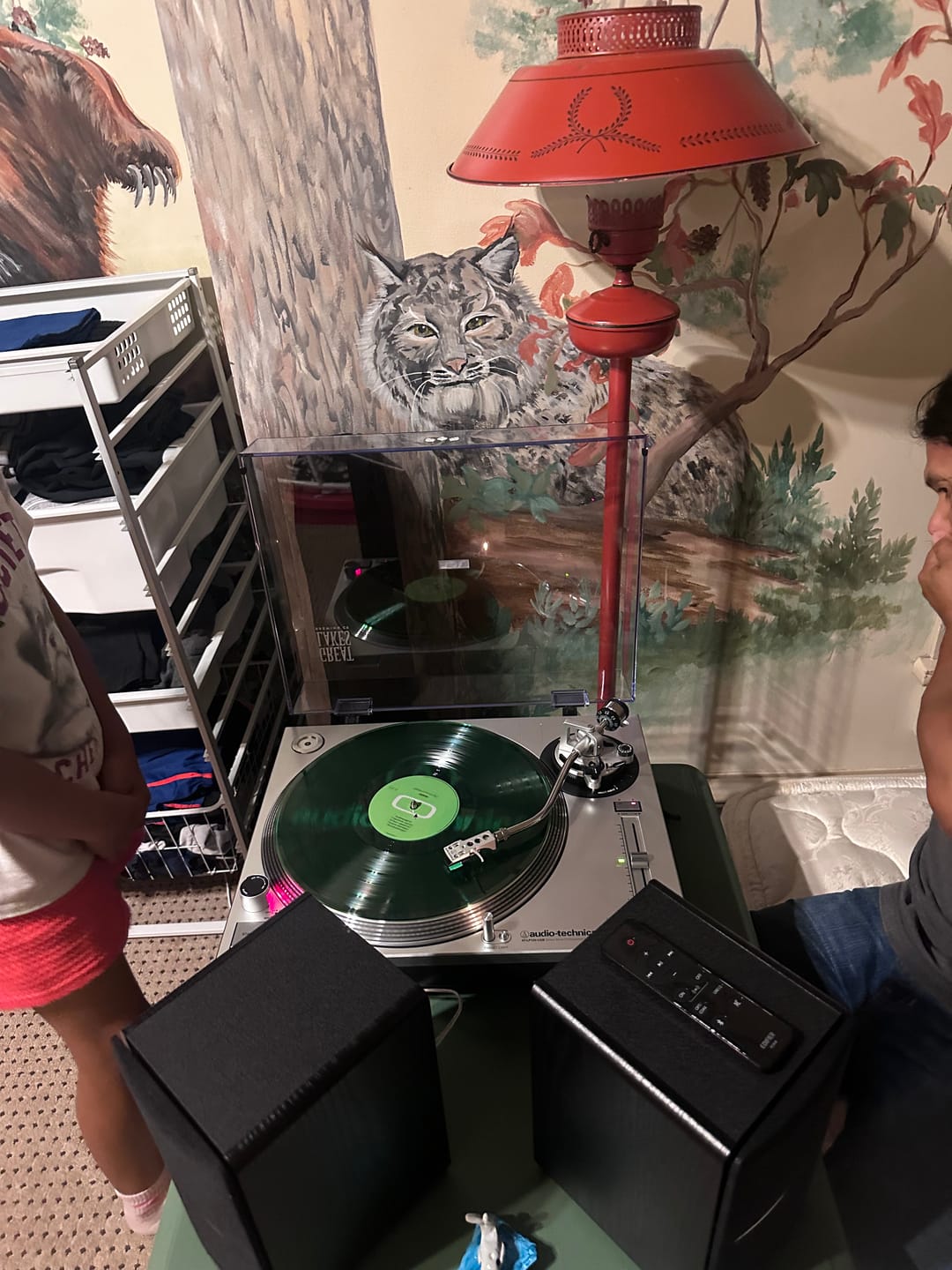 Customer photo review of R1280DBs Powered Bluetooth Bookshelf Speakers(Certified Refurbished)