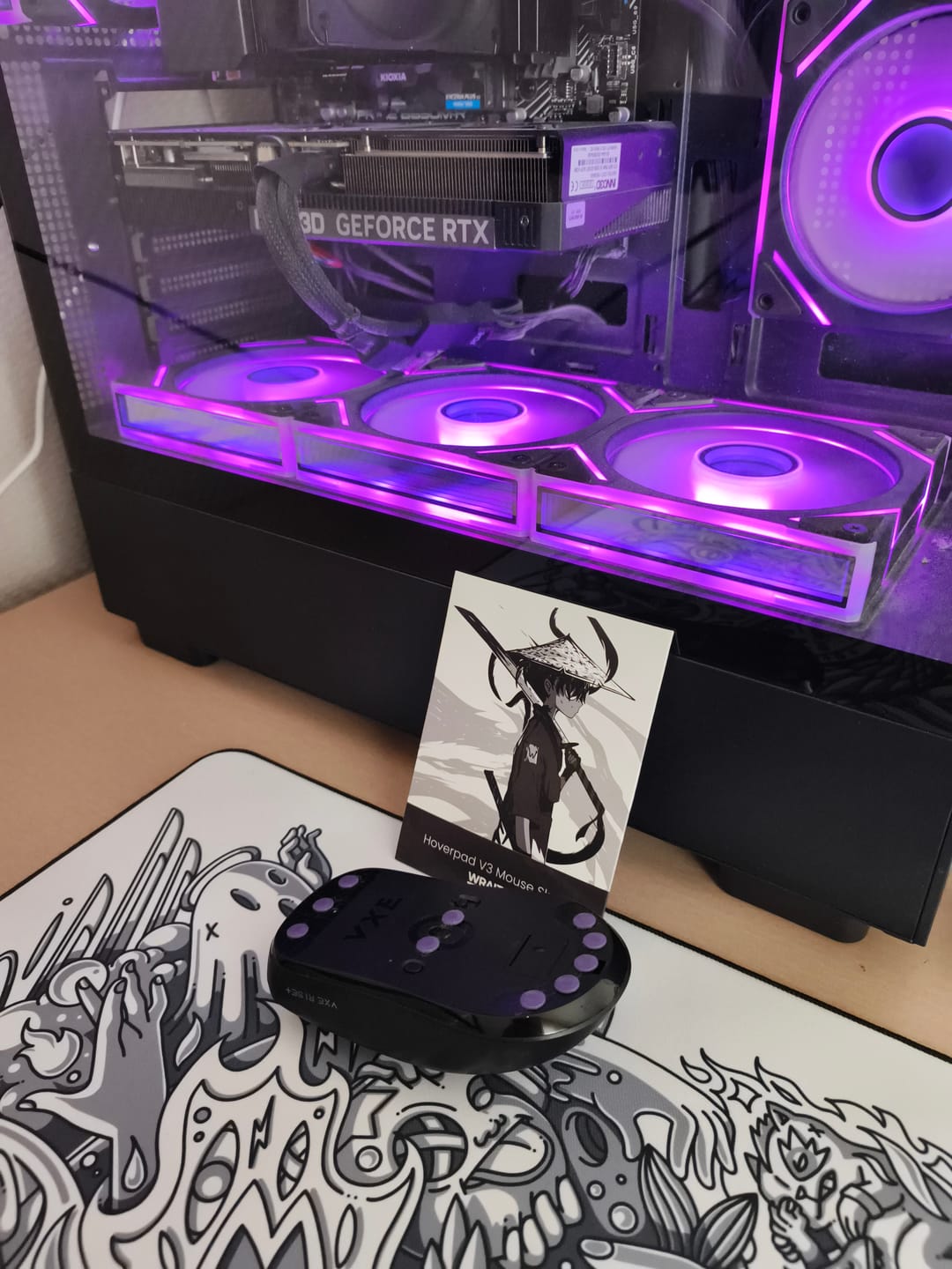 Customer photo review of Air Dots Hoverpad V3 Mouse Skate