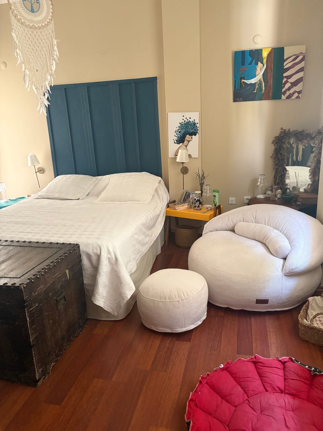 Customer photo review of Felix XL Puf Fildişi