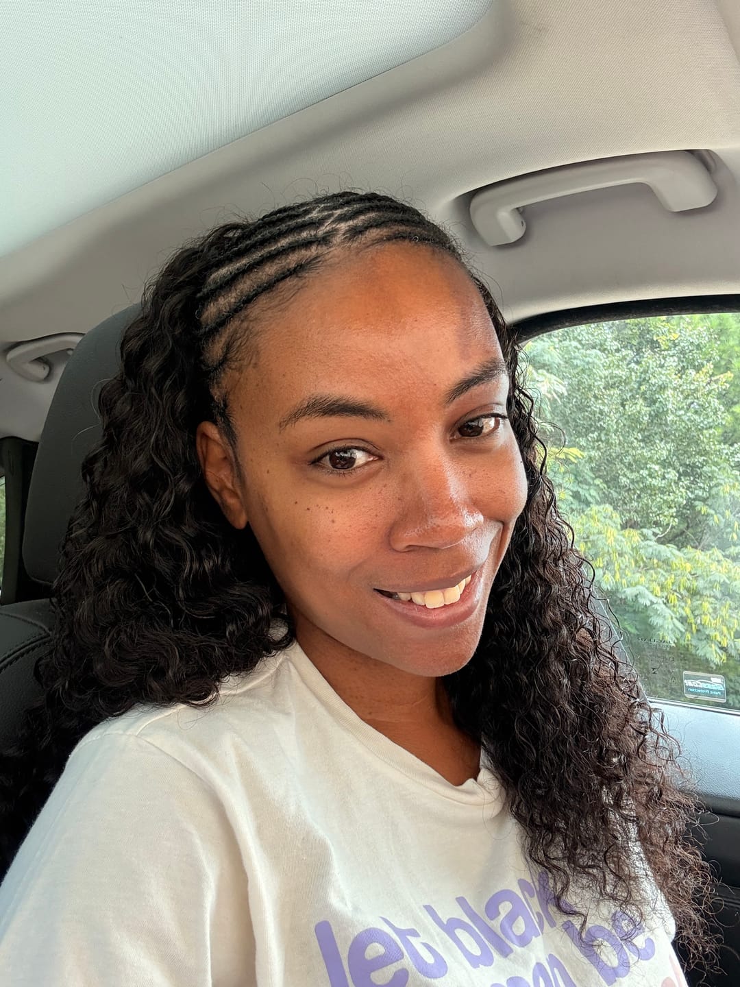 Customer photo review of Burmese Hair Curly Bundles
