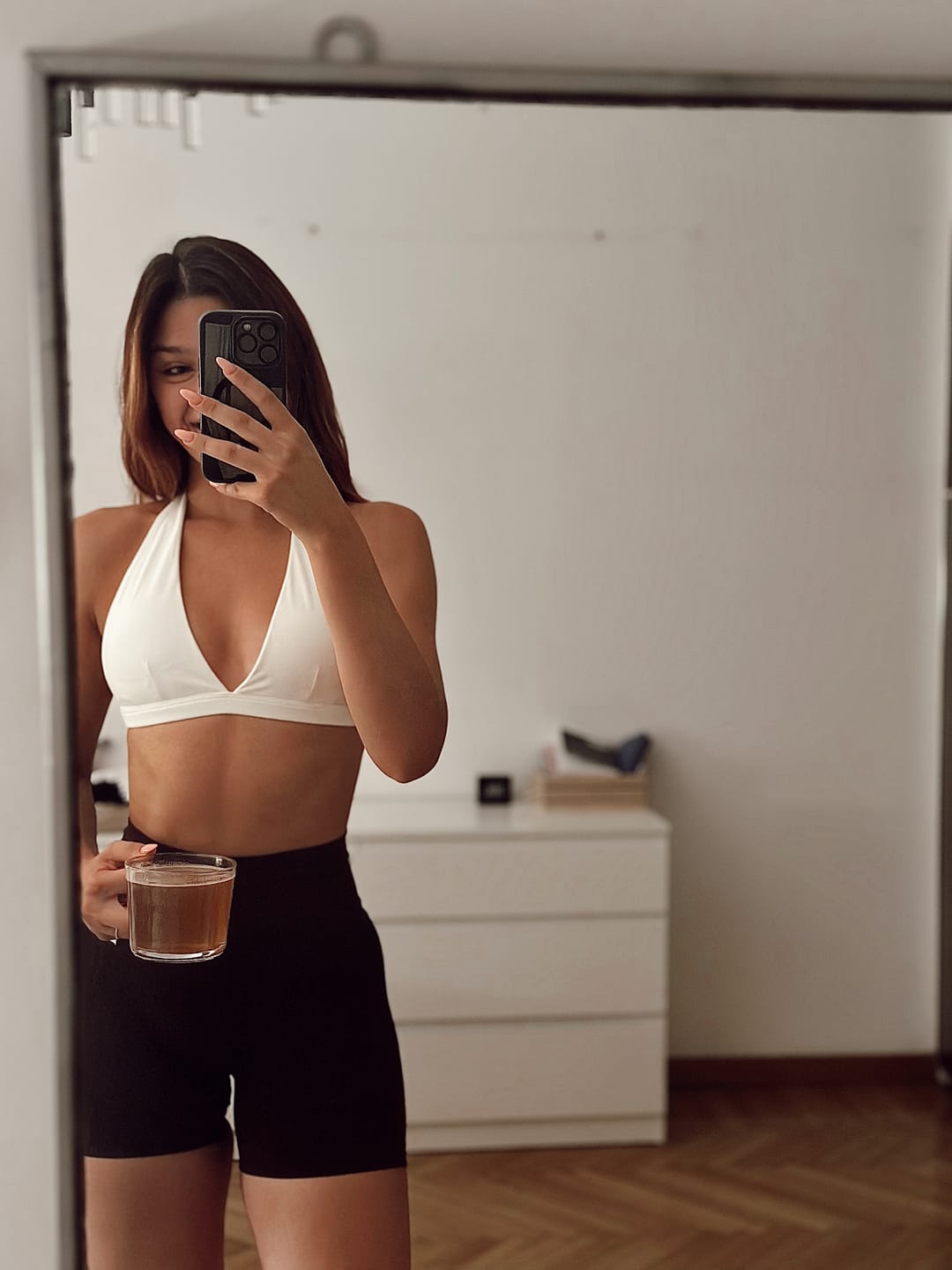 Customer photo review of Shorts Calipso Caffè Costine