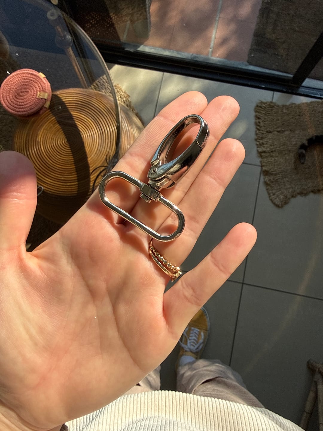 Customer photo review of Snap Hook Metal 38mm