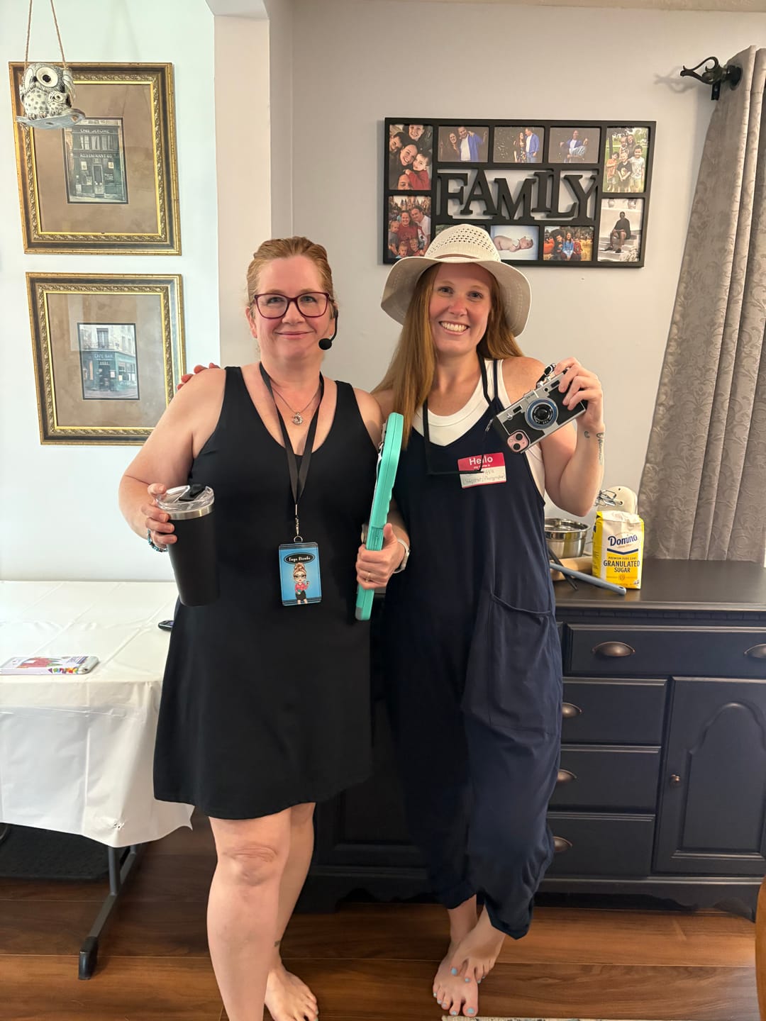 Customer photo review of Bake Off Themed Murder Mystery Game Kit
