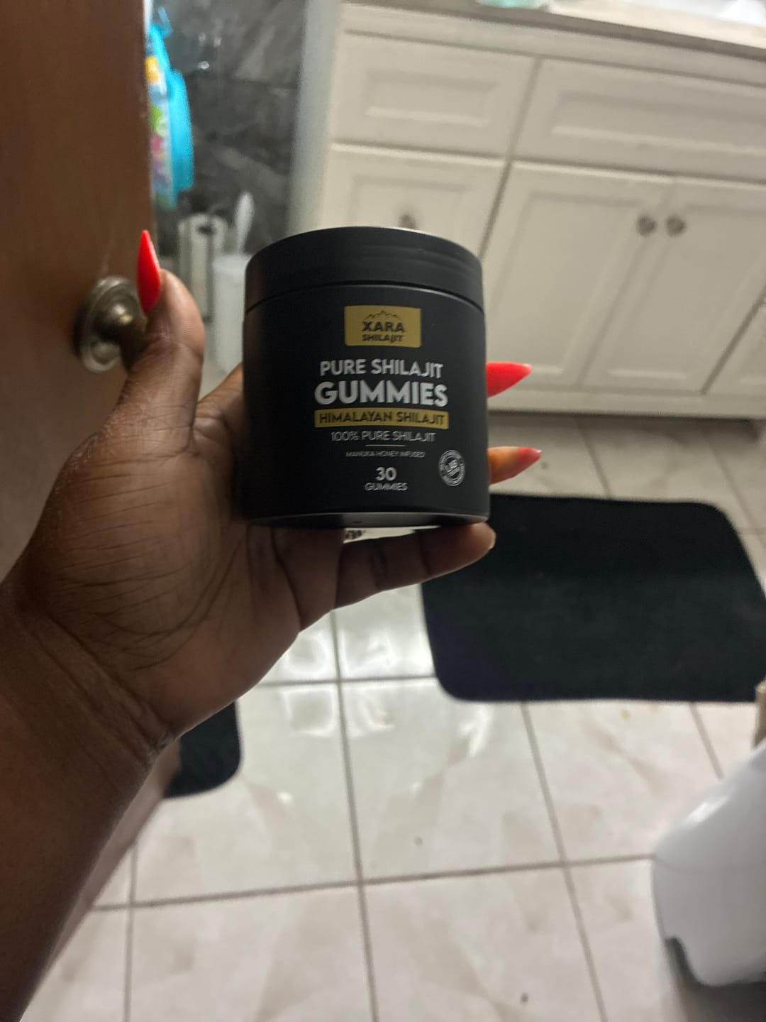 Customer photo review of XARA SHILAJIT® Pure Shilajit Gummies