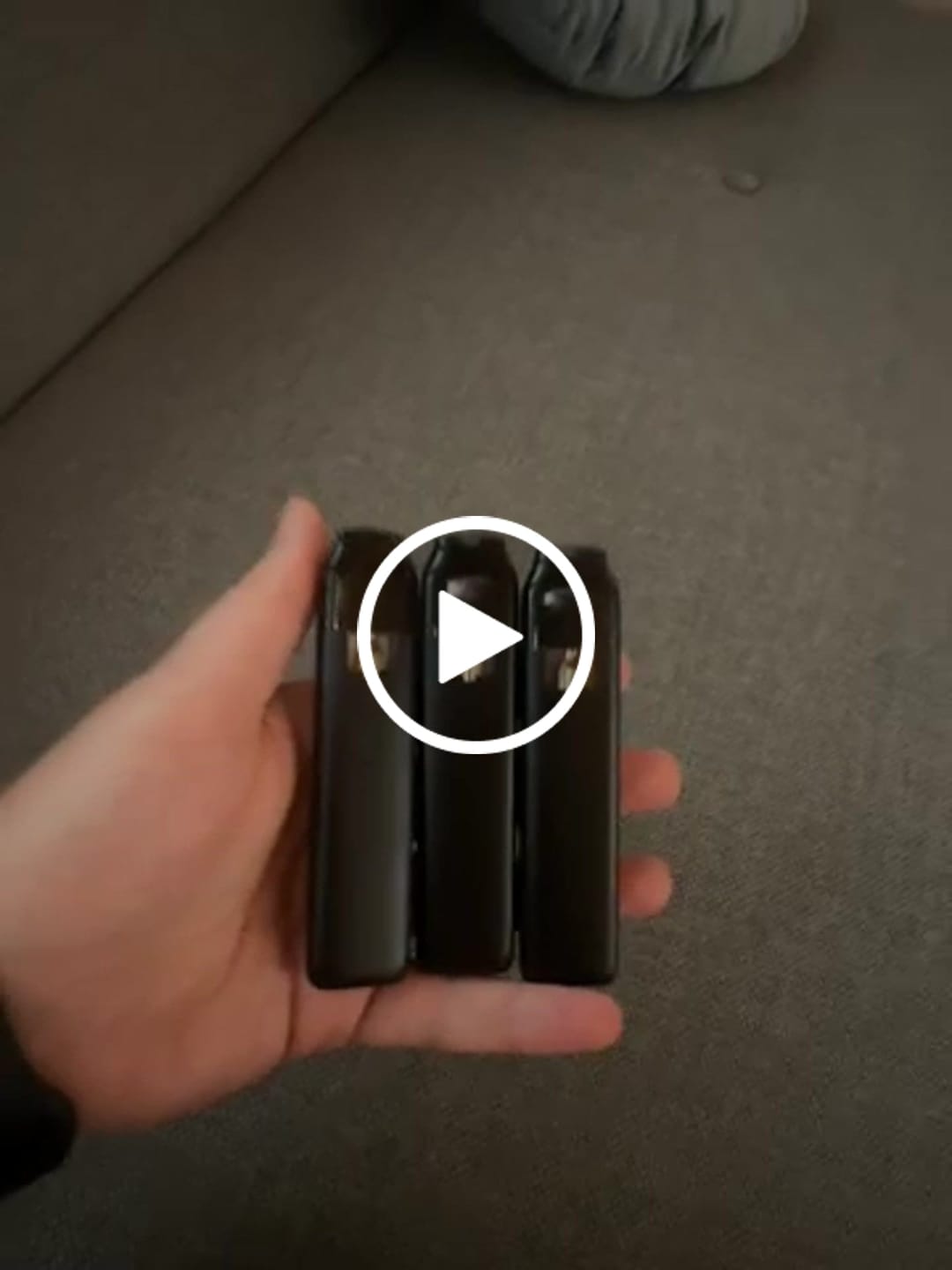 Customer video review of THC Vape Triple-Pack 3ml – 3 Geschmäcker, immer Vorrat, besser sparen