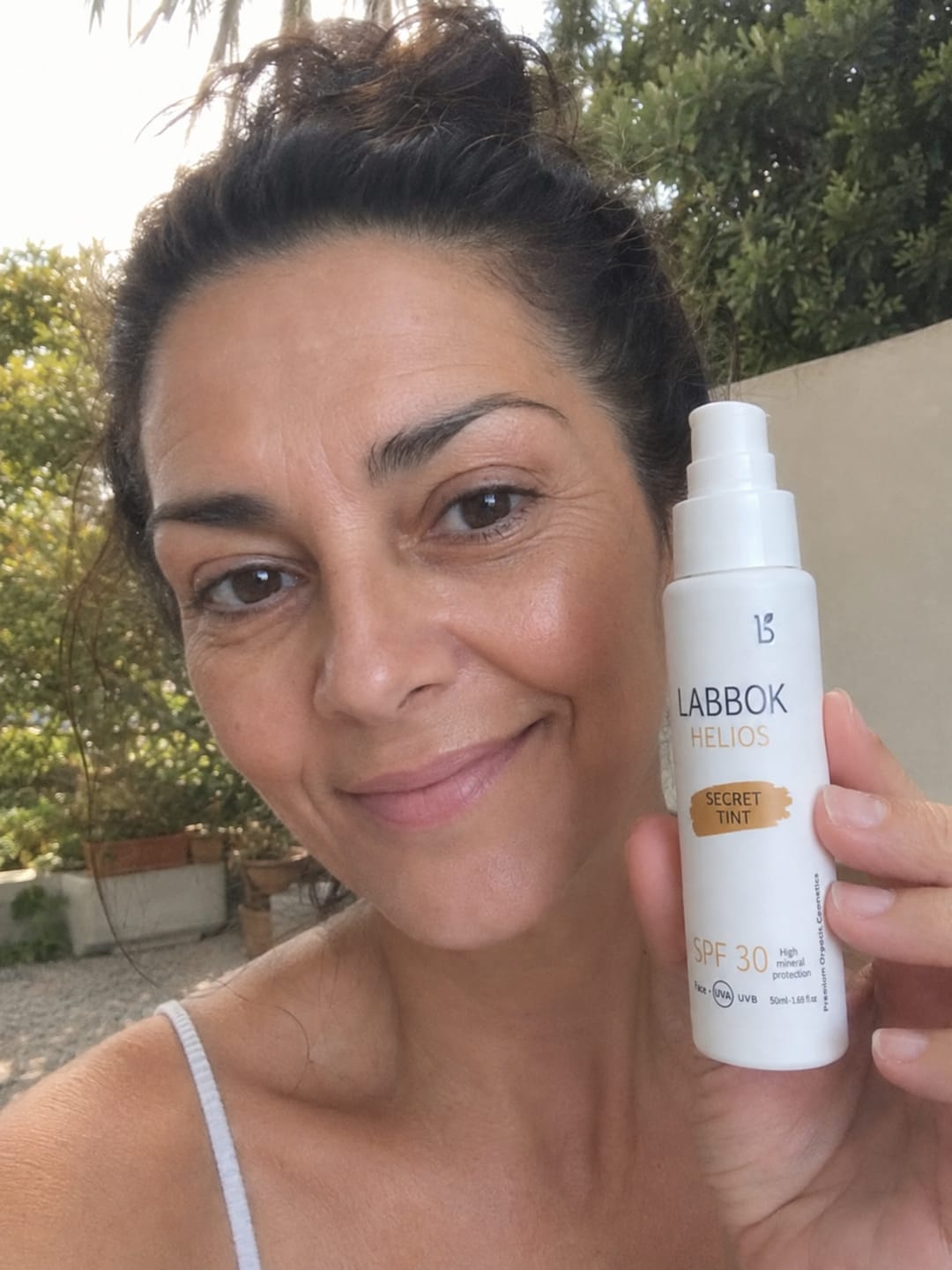 Customer photo review of Labbok Mineral Αντηλιακό Προσώπου με Χρώμα SPF 30, 50ml - Προστασία & Ομοιόμορφος Τόνος σε Ένα Βήμα