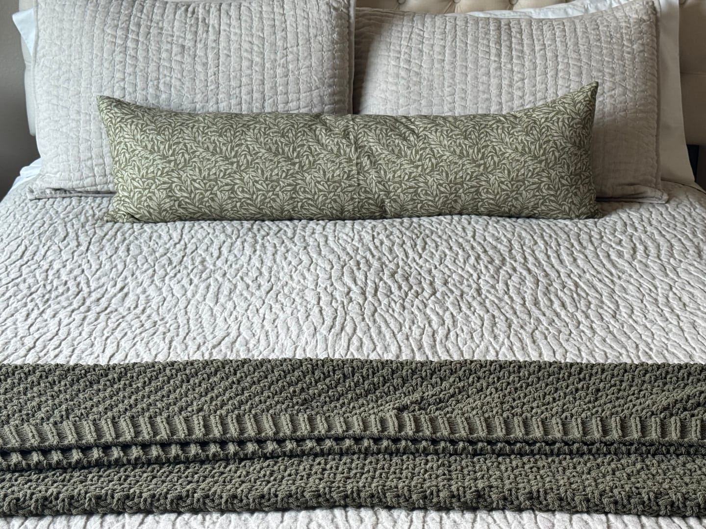 Customer photo review of Louie in Green - 12x20" | 12x40"