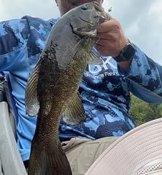 Customer photo review of Long Lip Suspending Jerkbait Fishing Lure with BKK Hooks